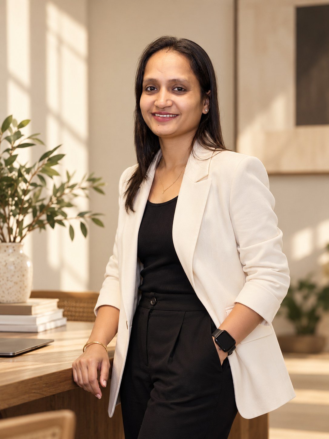 Coaching Pragna Ghinaiya standing portrait